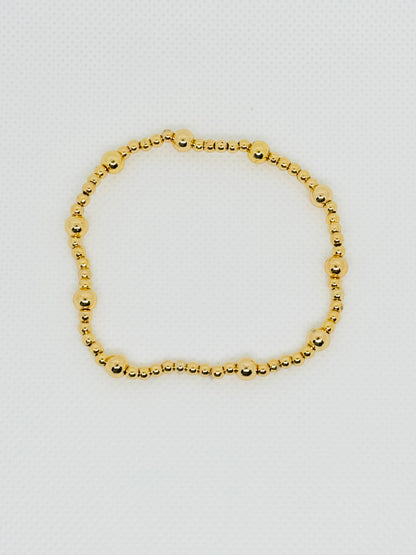 Gold Beaded Bracelet