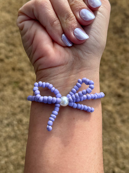 Bow Beaded Bracelet