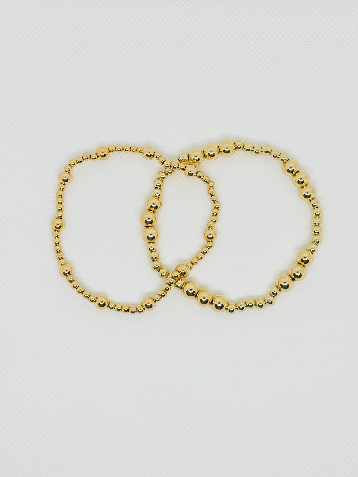 Gold Beaded Bracelet