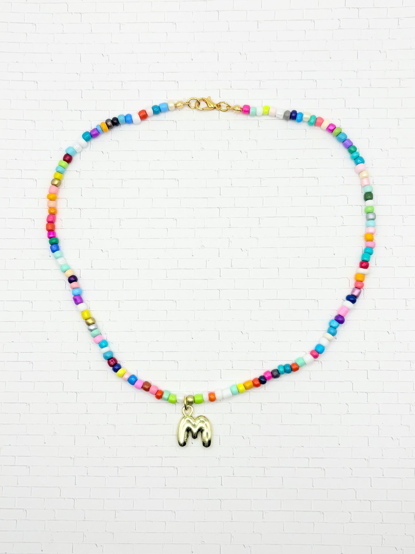 Color Pop Beaded Necklace