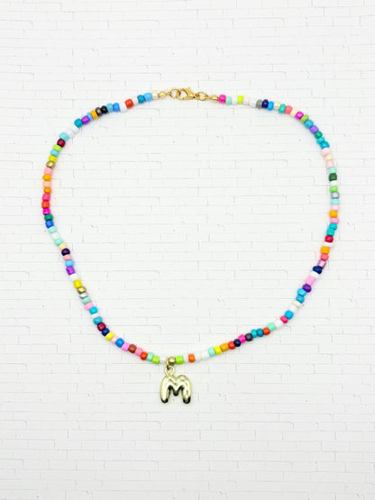 Color Pop Beaded Necklace