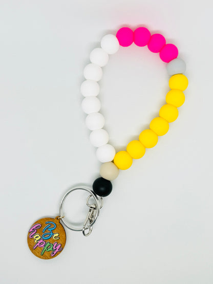 Fun TearDrop Wristlet Keychain