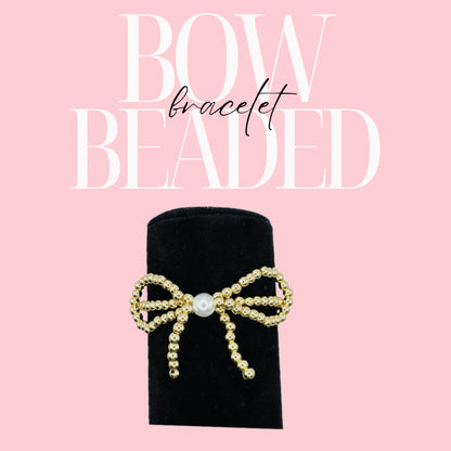 Bow Beaded Bracelet