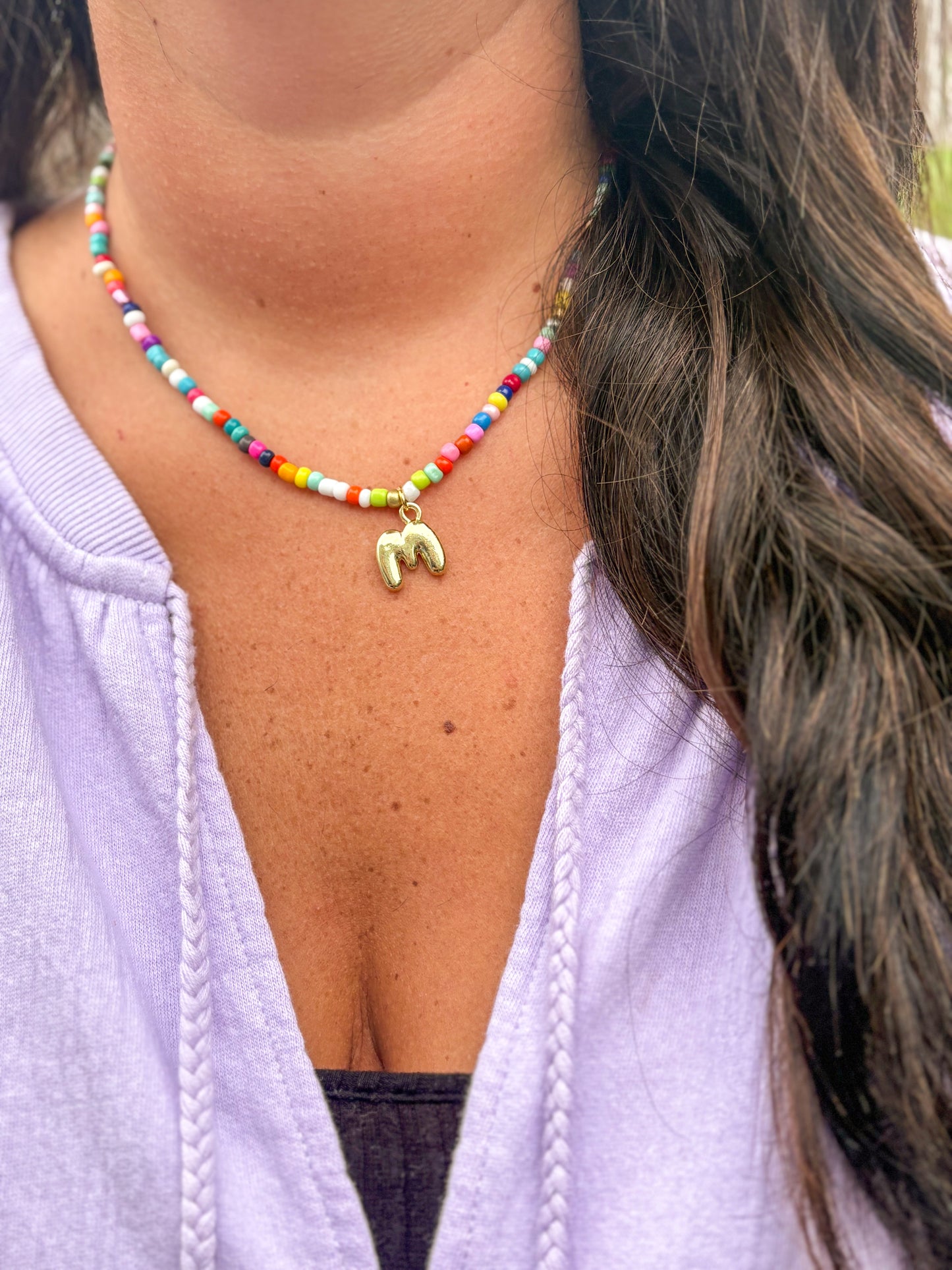 Color Pop Beaded Necklace