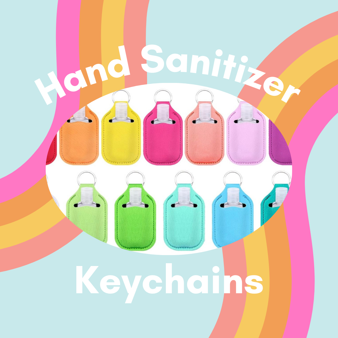 Hand Sanitizer Keychain