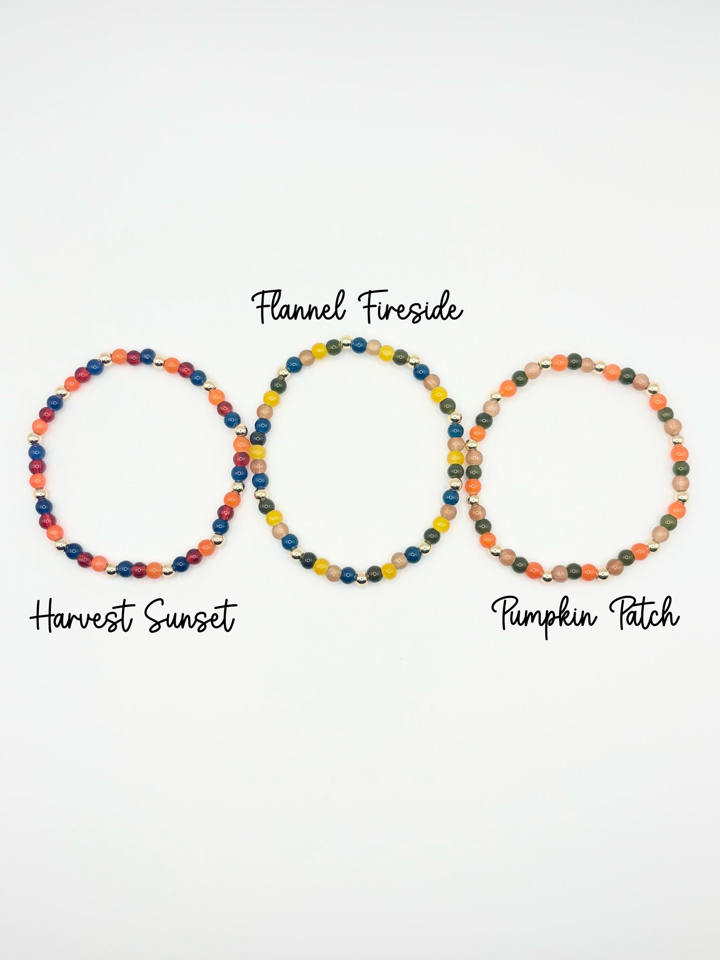 Confetti Style Glass + Gold - 4mm