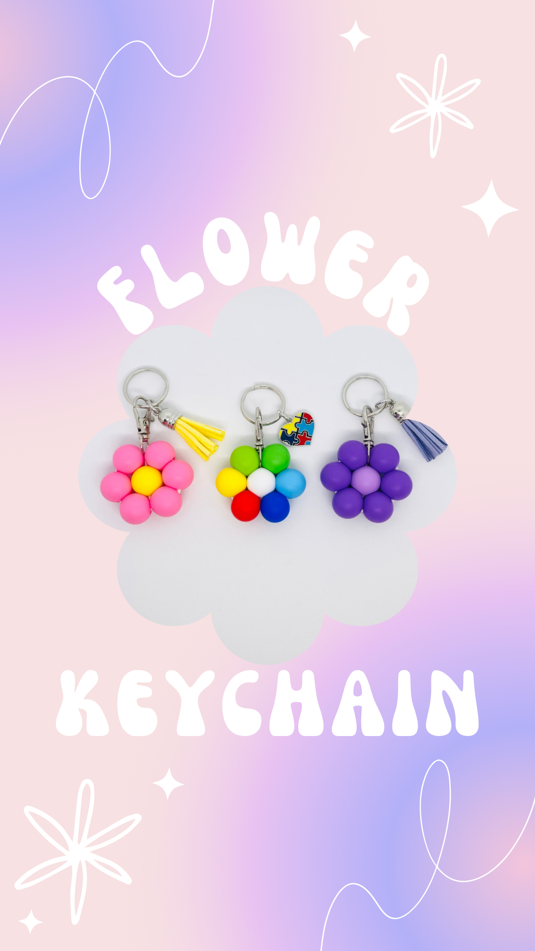 Flower Keychain