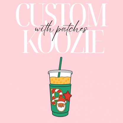 Custom Koozie Christmas Edition